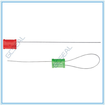 1mm Draht Sicherheit Dichtung GCSEAL C1002 mit Kunststoff beschichtet